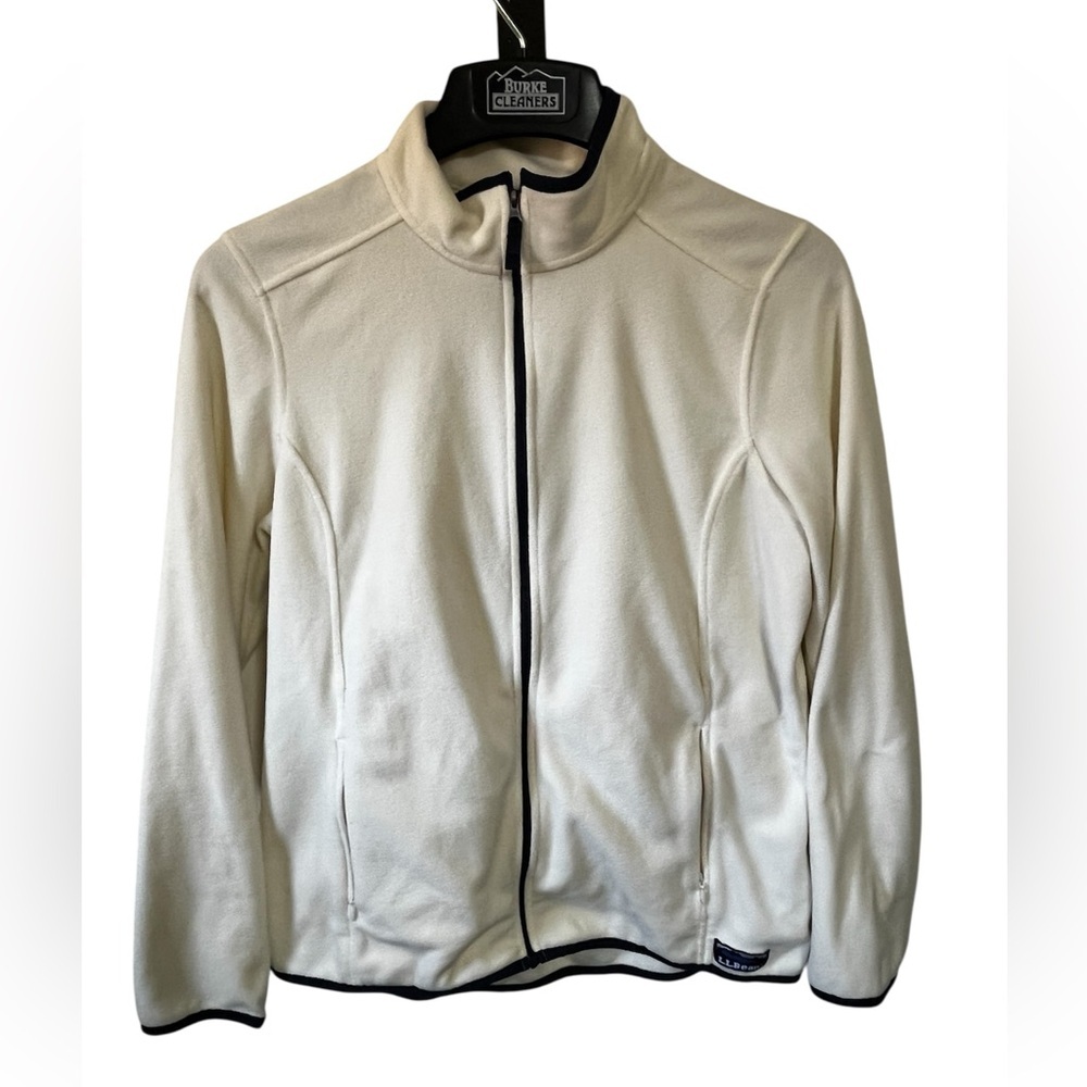 LL Bean Fleece Jacket Sz Med